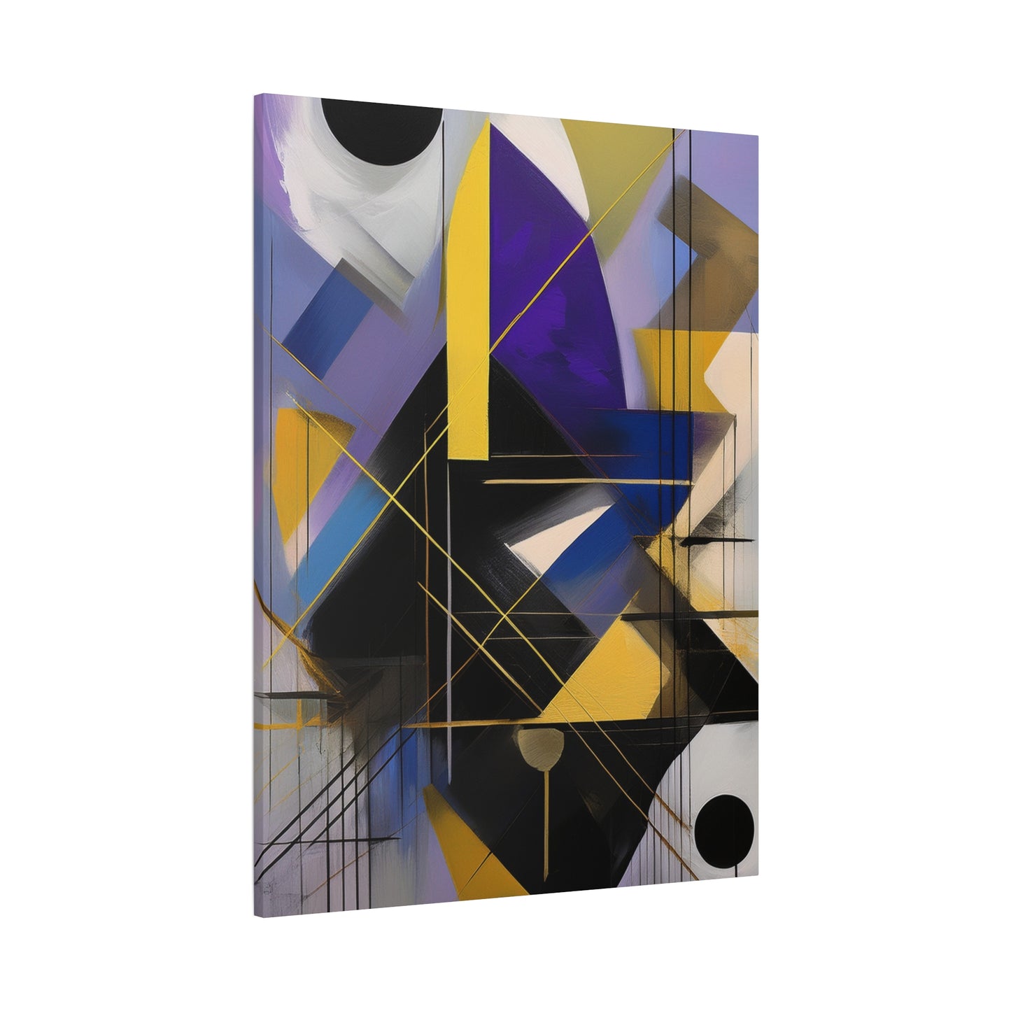 Purple Abstract Painting Print Canvas 20x24,20x30,24x30, 24x32,24x36,30x40, 32x48,36x48,40x60 Pine-Wood Inner Frame ABS-33