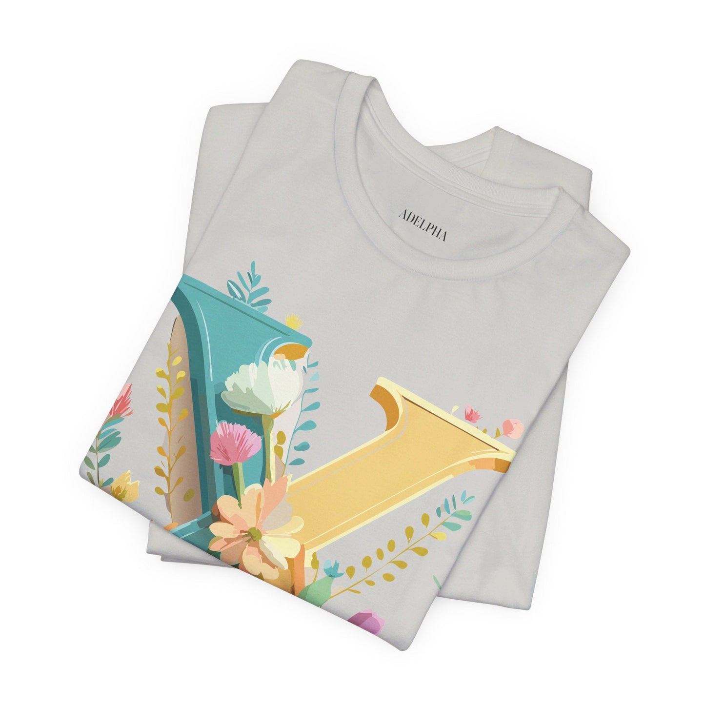 Letter X Shirt Unisex Graphic Tee Premium Vintage Inspired Adelpha Artwork Short Sleeve
