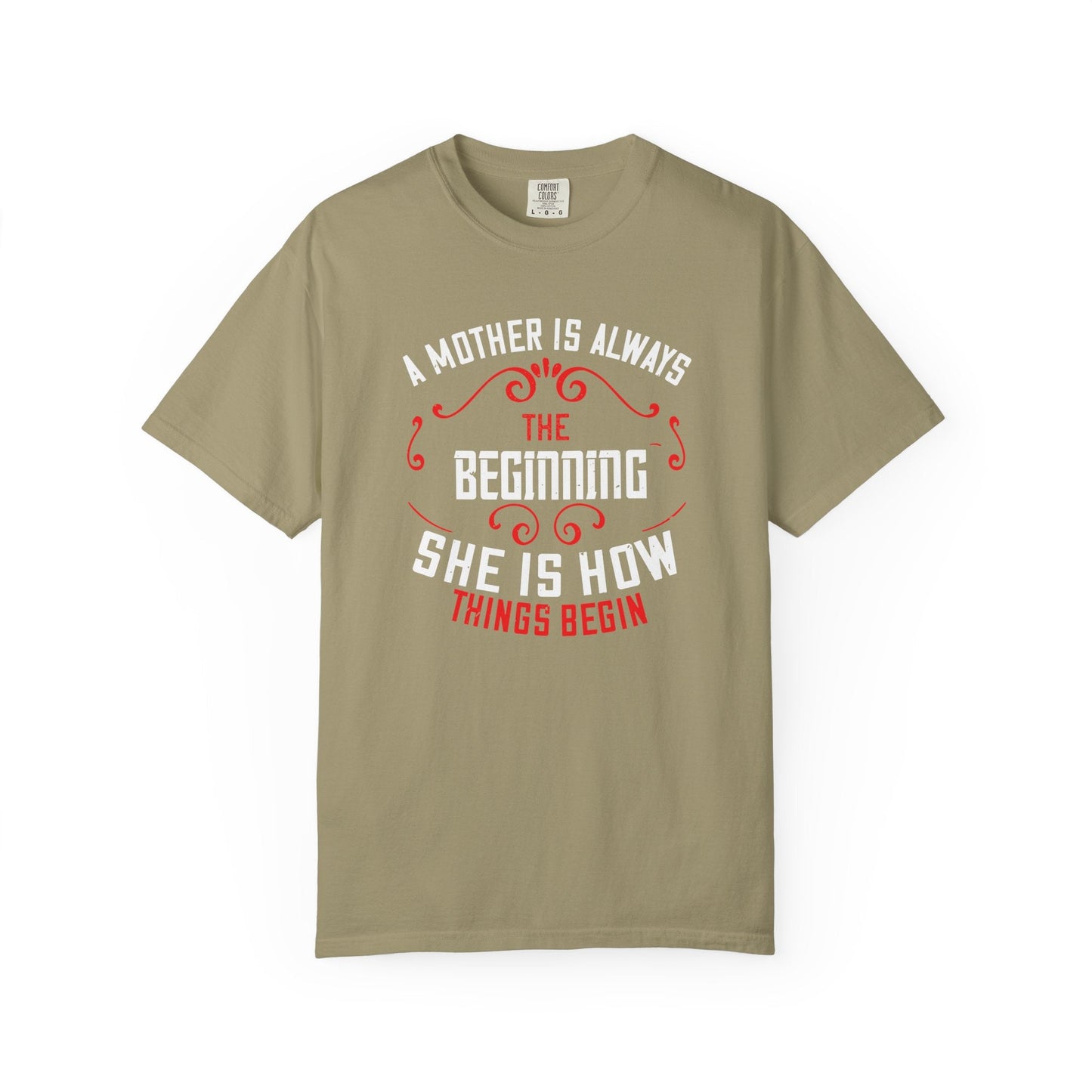 Mom T-shirt Mother Day Mama Tee Unisex Comfort Colors Garment-Dyed Cotton h53