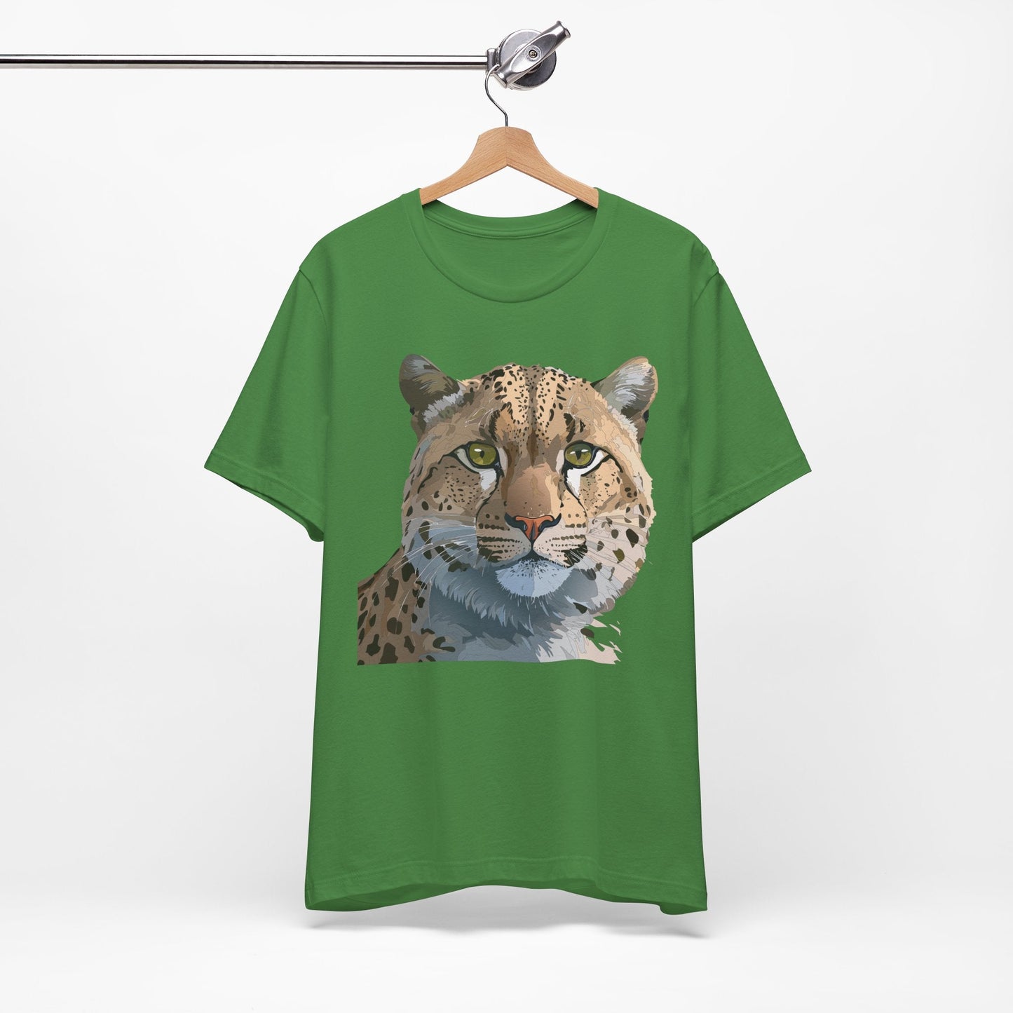 Unisex Animal Shirt With Animals Art Design Tee Short Sleeve Wildlife Print Tee Shirt
