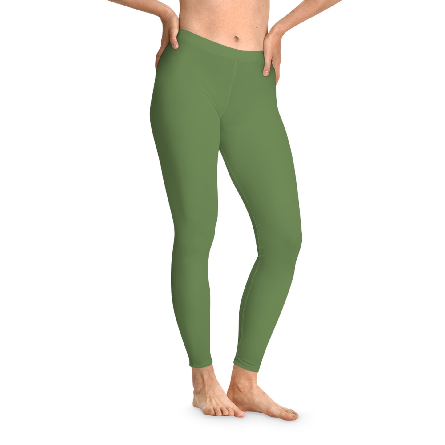Green Color Leggings, Green Leggings 3