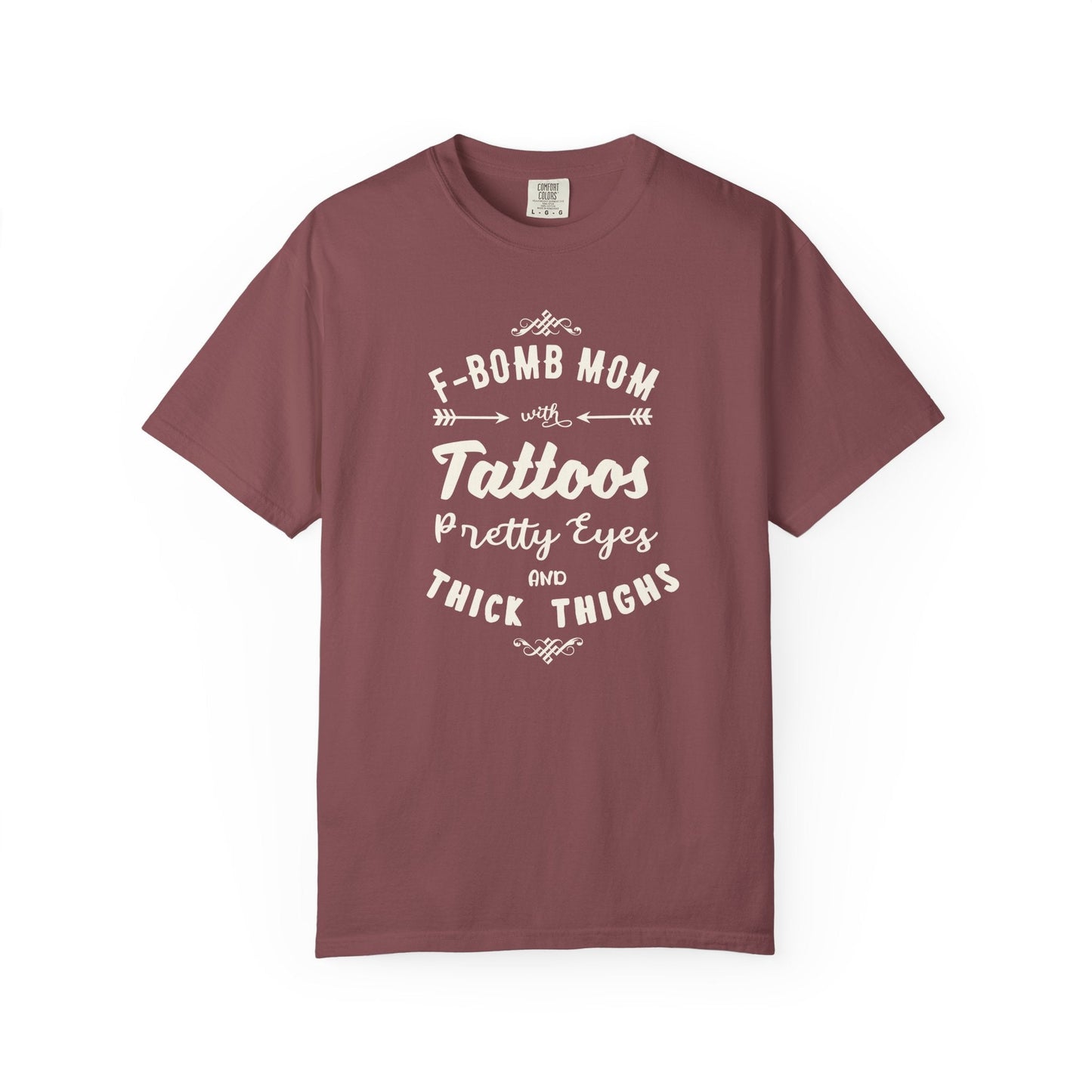 Mom T-shirt Mother's Day Mama Tee Unisex Comfort Colors Garment-Dyed Cotton h37