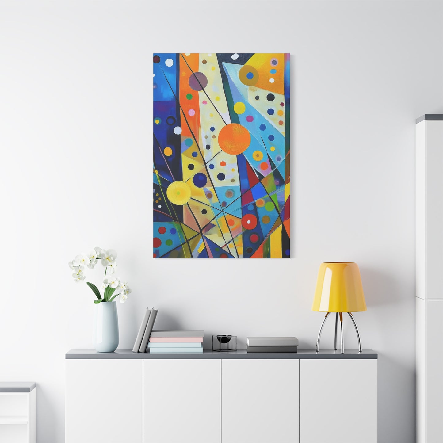 Abstract Oil Painting Print Canvas 20x24,20x30,24x30 24x32,24x36,30x40 32x48,36x48,40x60 Pine-Wood Inner Frame ABS-138