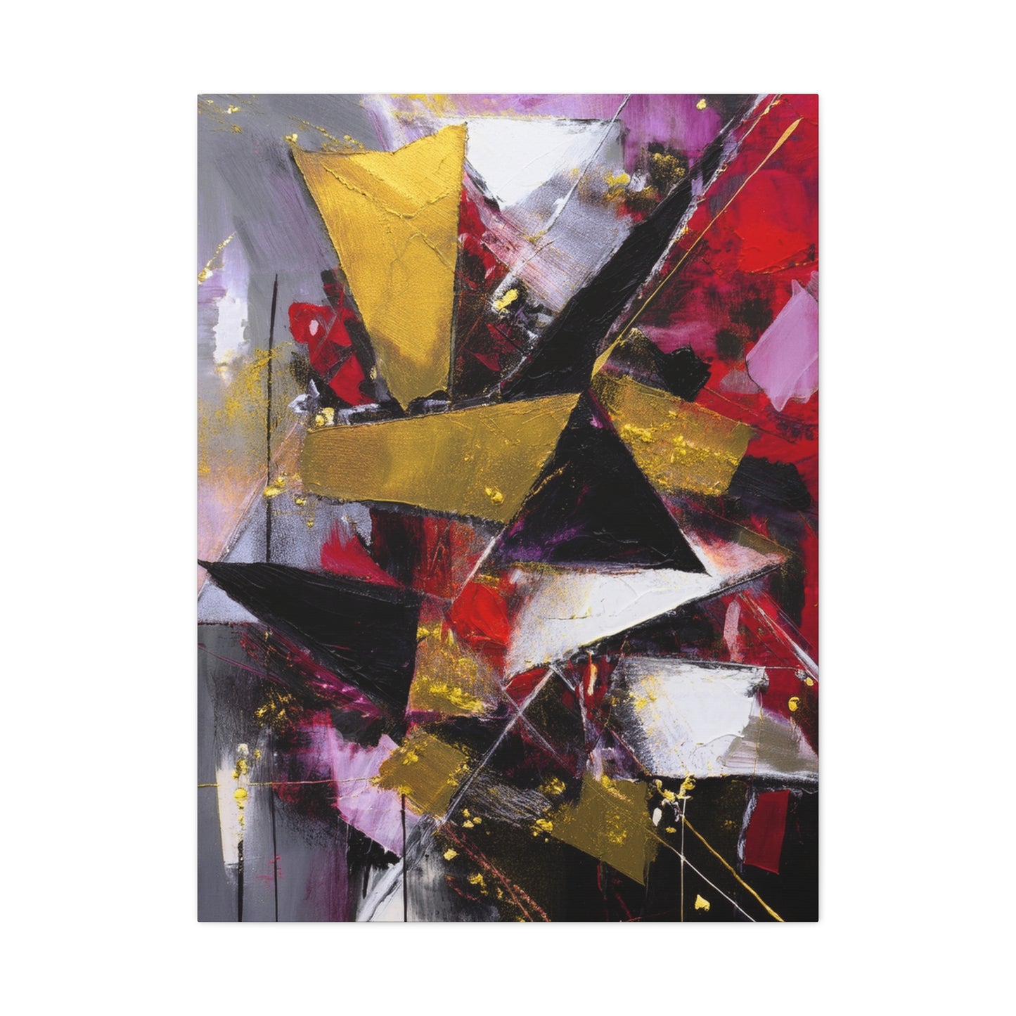 Abstract Oil Painting Print Canvas 20x24,20x30,24x30 24x32,24x36,30x40 32x48,36x48,40x60 Pine-Wood Inner Frame ABS-192