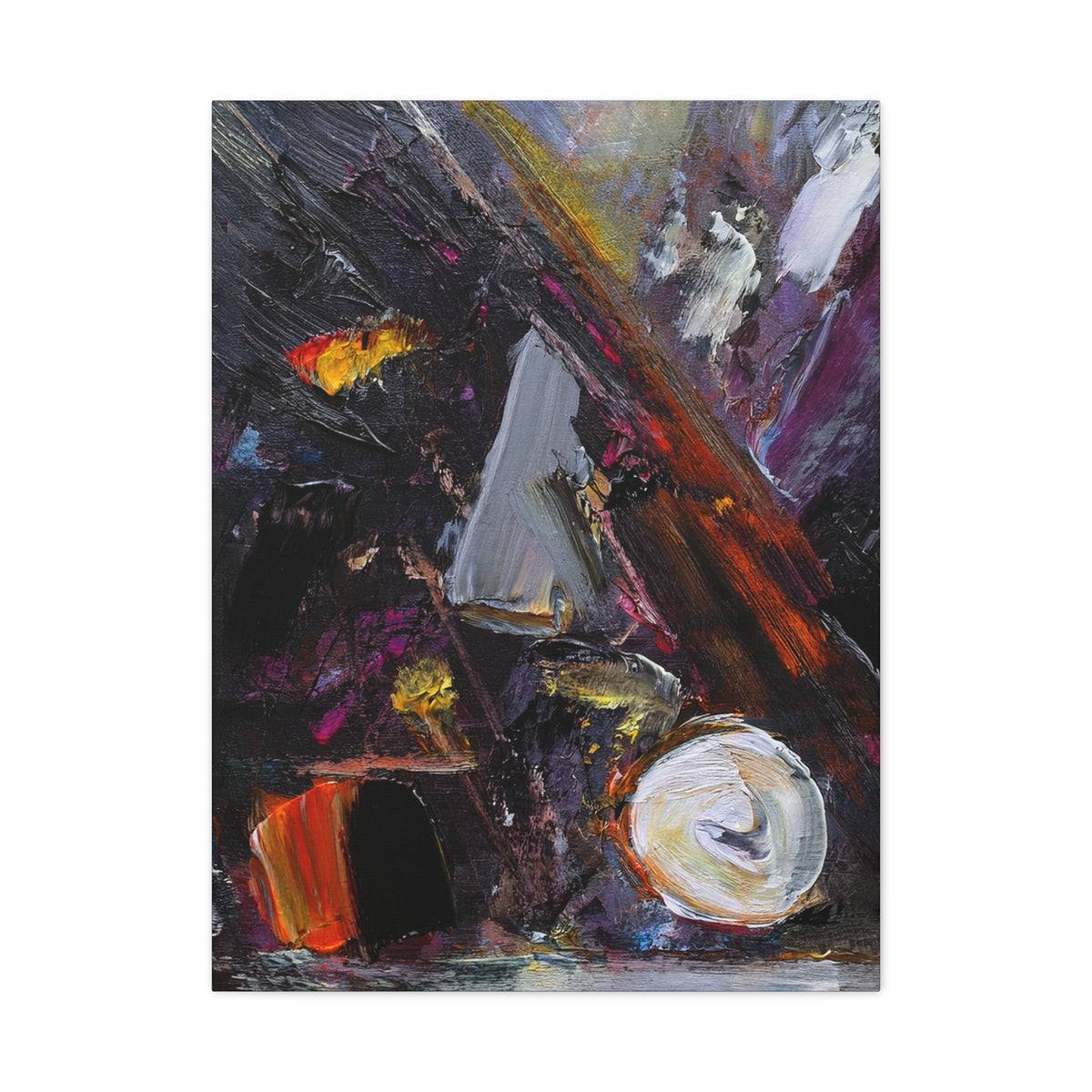 Abstract Oil Painting Print Canvas 20x24,20x30,24x30 24x32,24x36,30x40 32x48,36x48,40x60 Pine-Wood Inner Frame ABS-73