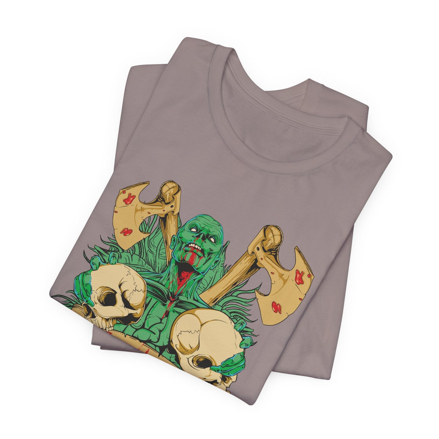 Cthulhu Skull Axes Testimony Tee Lovecraft Horror Mythos Shirt Art-42