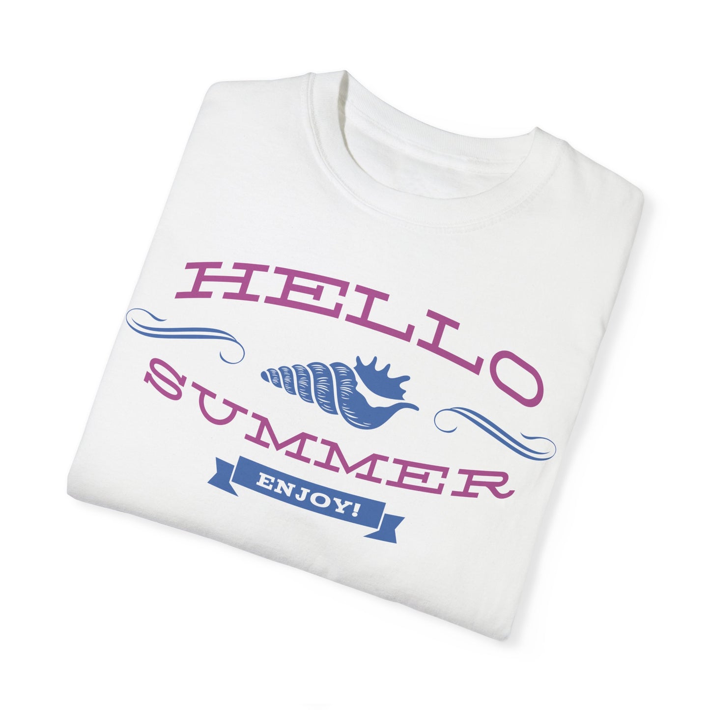 Unisex T-shirt with summer design