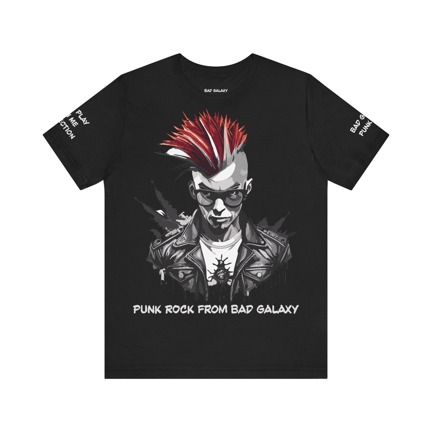 Punk Rock Tee Shirt Made To Order In USA With 100 Percent Cotton And Eco Friendly Inks