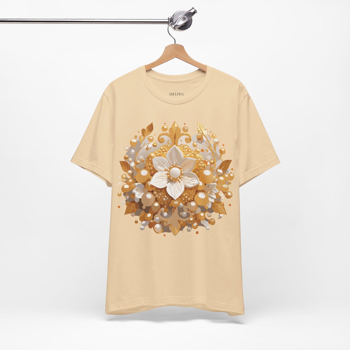 Jewelry Graphic Unisex 100 Cotton Vintage Treasure Art T-Shirt 26