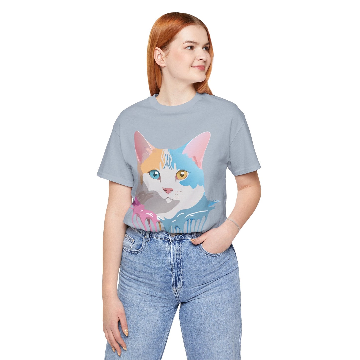 Adelpha Cat Graphic Tee Unisex Jersey Short Sleeve Vintage Inspired