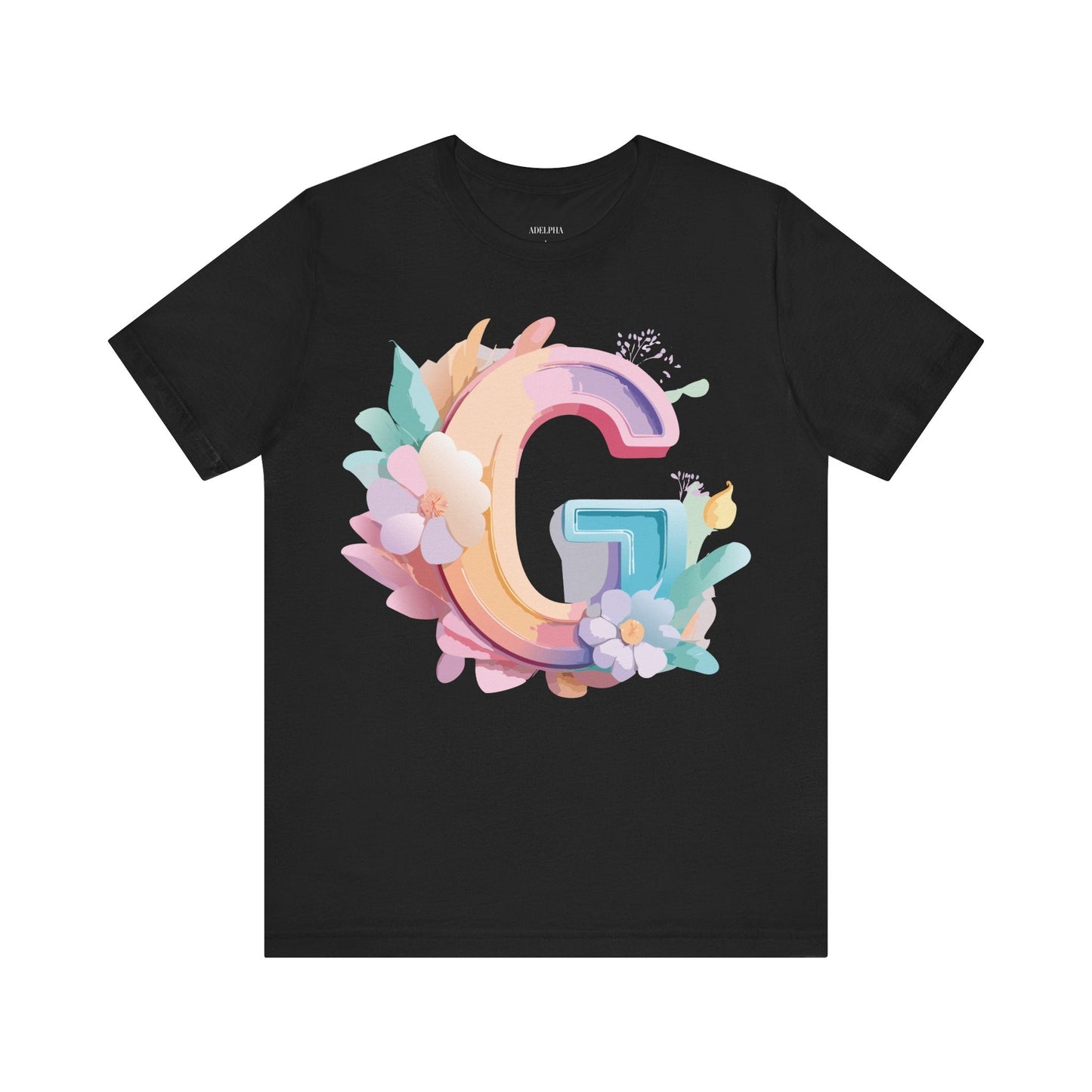 Letter G Shirt Unisex Graphic Tee by Adelpha Vintage Inspired Artwork for Everyday Style