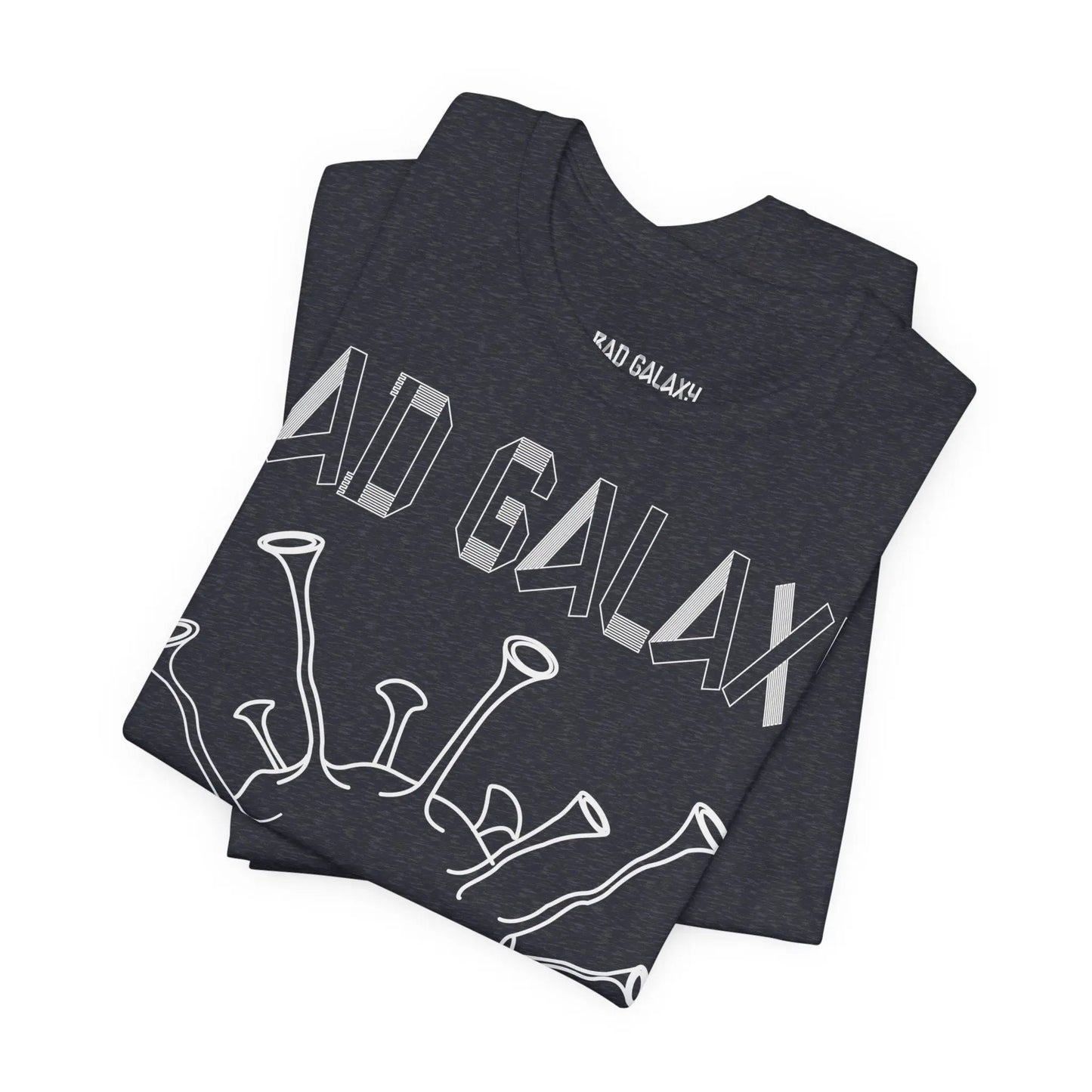 Tee Shirt With Alien From Bad Galaxy 100 Percent Cotton Eco Friendly Inks Made In USA