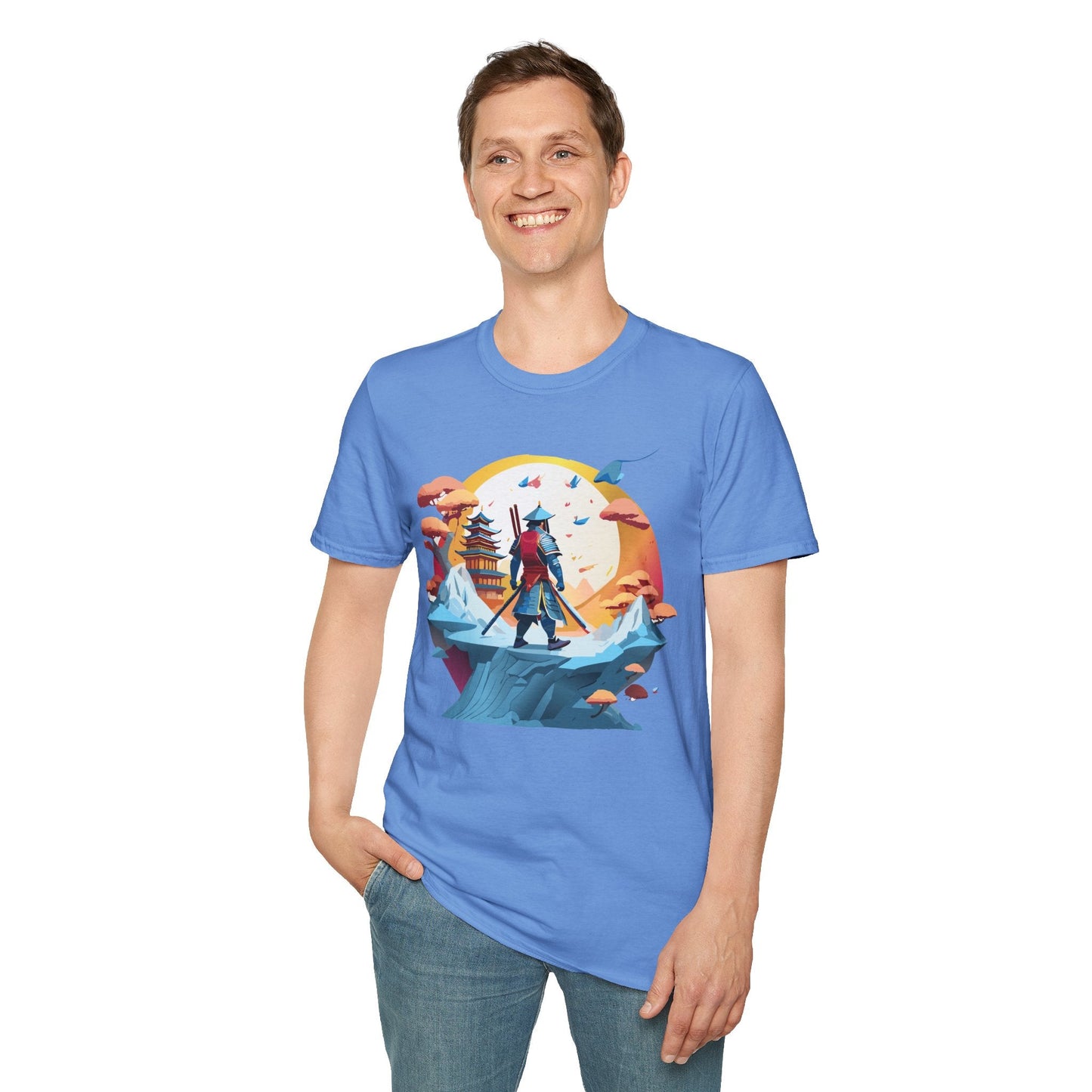 Samurai Shirt Unisex T Shirt Softstyle 64000 Gildan Tee For Everyday Comfort Durable Breathable
