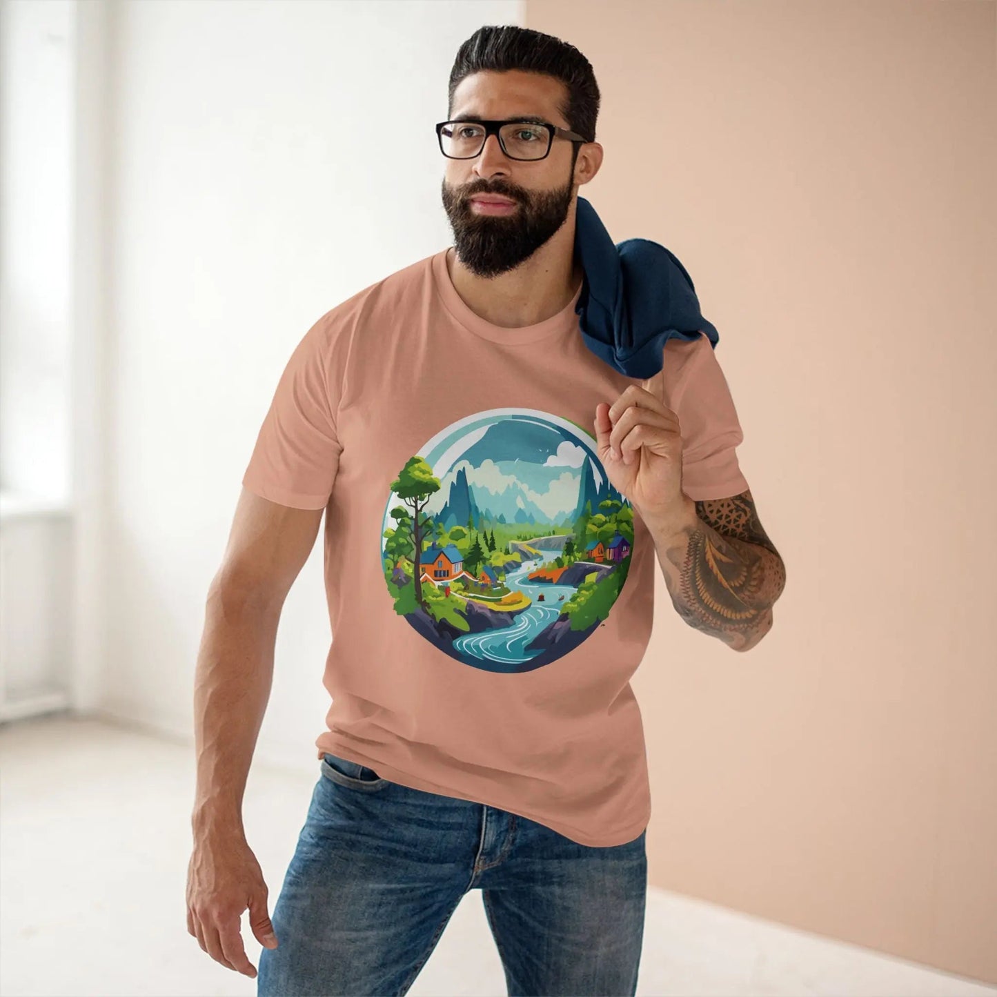 Fantasy Graphic Unisex 100 Cotton Staple Tee 14