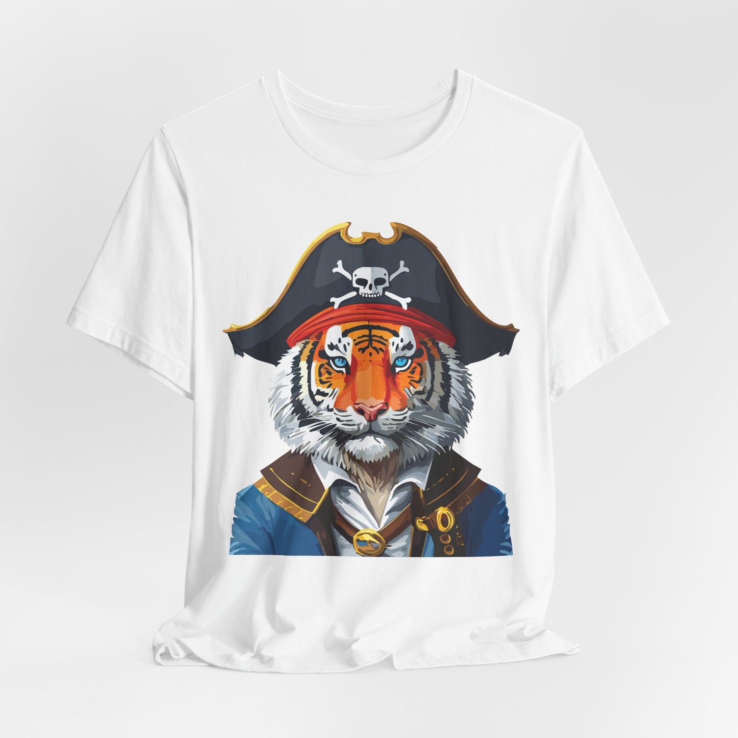 Unisex Animal Tee Shirt With Art Design Wild Animals Shirt Gildan Softstyle 64000