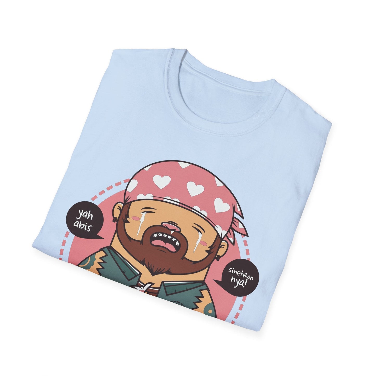 Cartoon Animation T Shirt Unisex Softstyle 100 Percent Ring Spun Cotton Comfort Tee