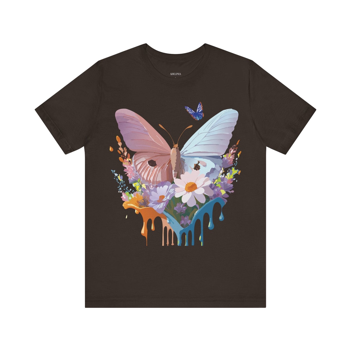 Butterfly Graphic Tee Unisex Jersey Short Sleeve Artwork By Adelpha