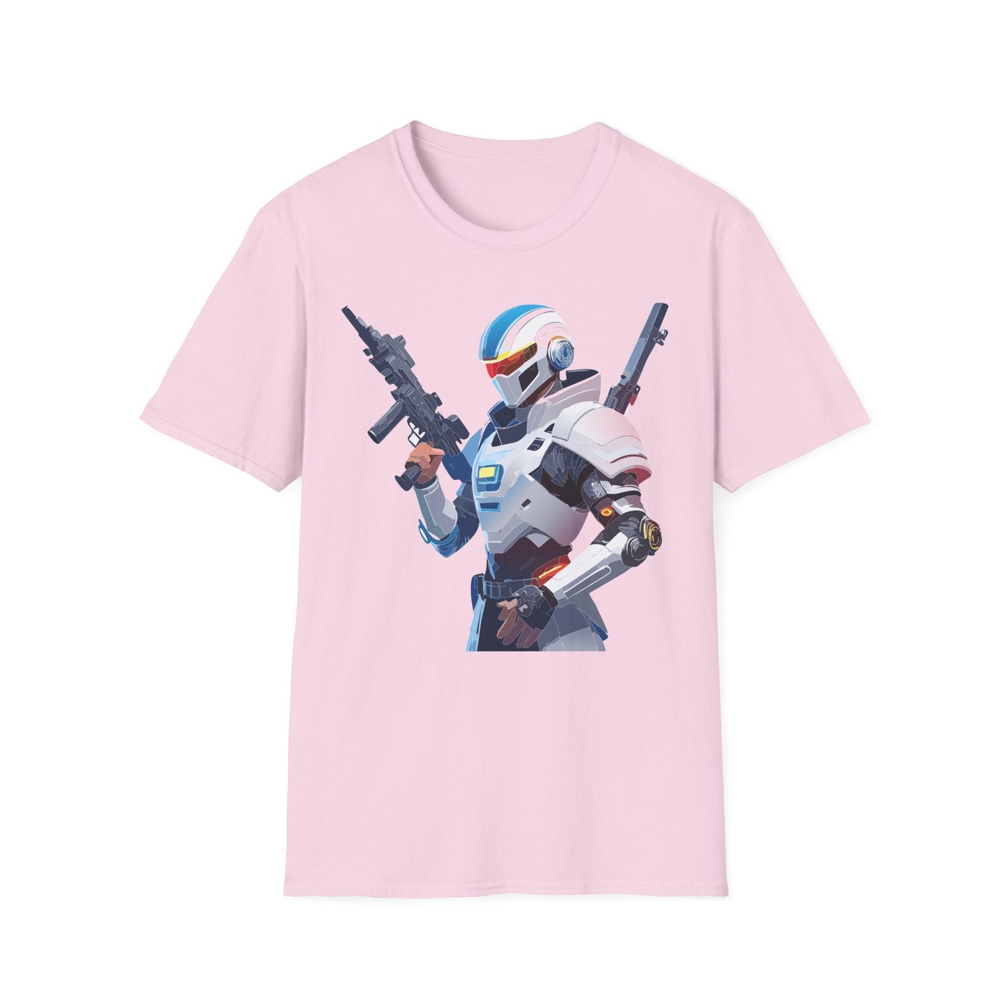 Robocop T Shirt Unisex Gildan Softstyle 64000 100 Percent Ring Spun Cotton Tee Premium