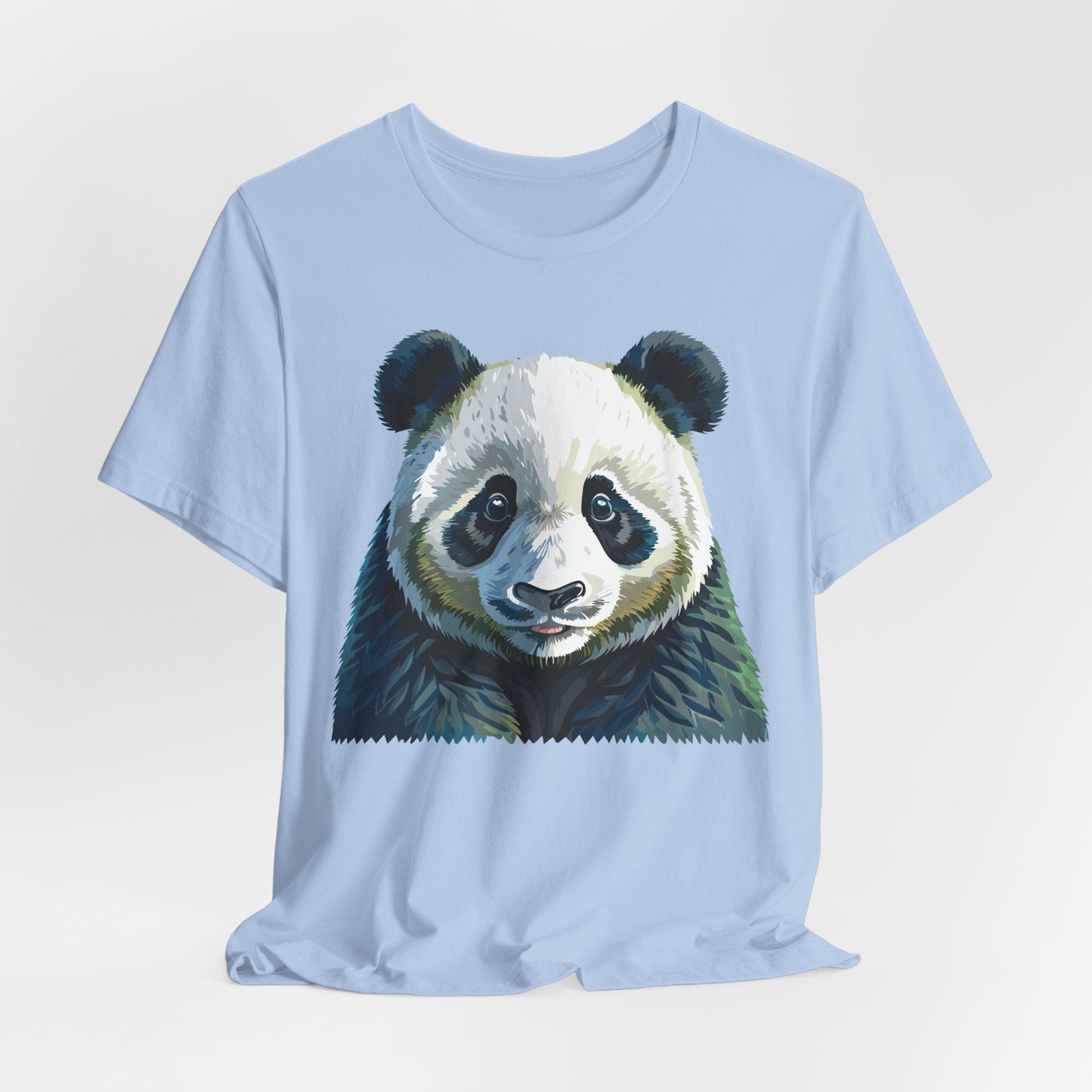 Unisex Animal Graphic Tee Shirt With Wild Animals Art Design Gildan Softstyle 64000