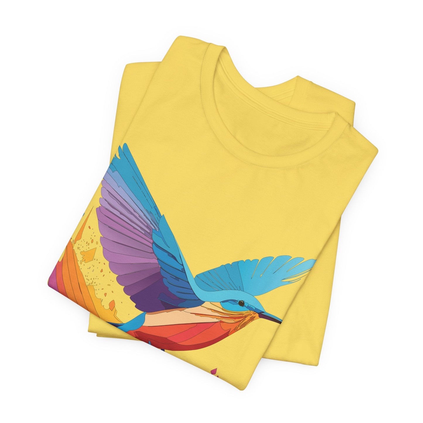 Unisex Animal Shirt Art Design Tee With Wild Animals Print Soft Comfortable Short Sleeve Tee