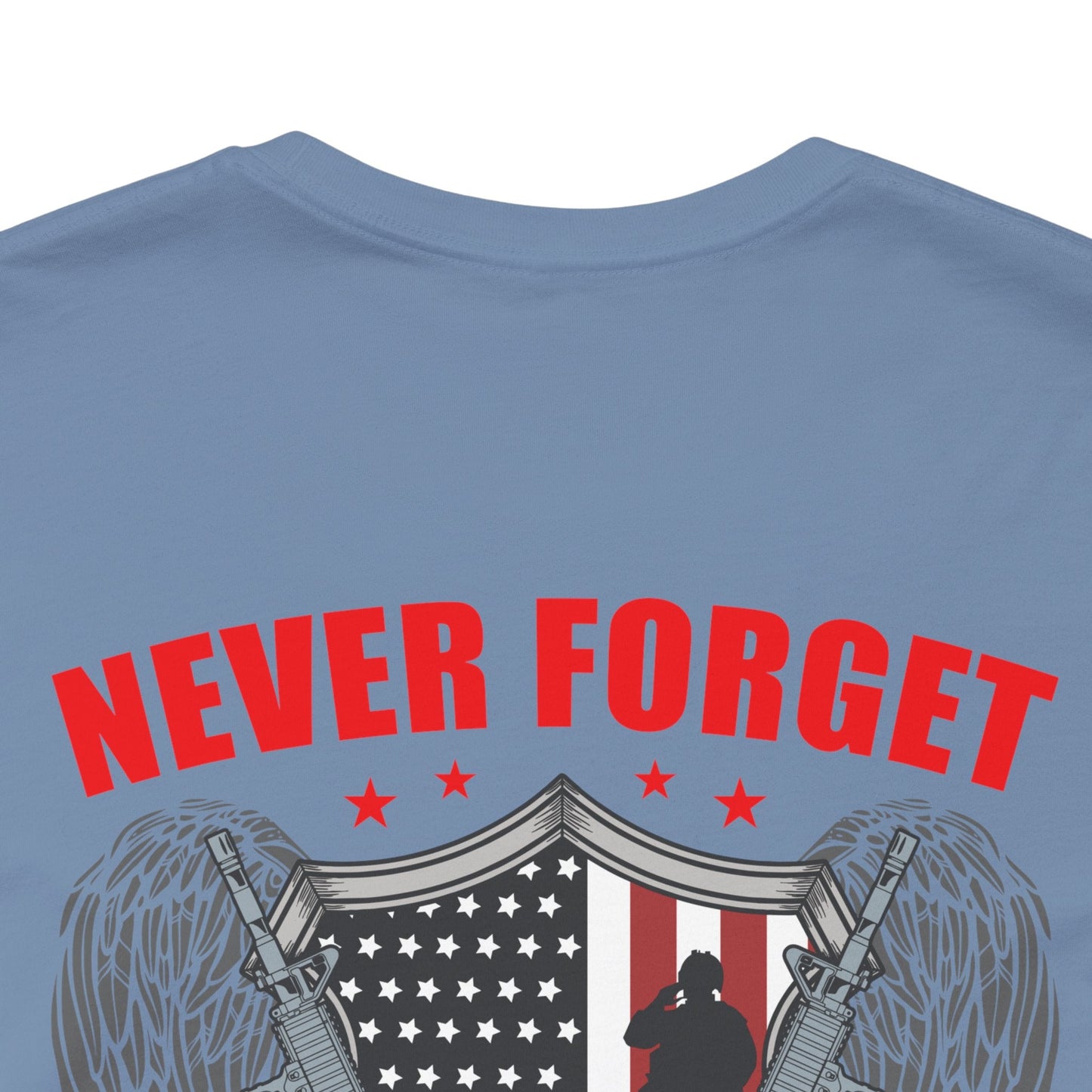 Army Veteran Patriotic Graphic Design Unisex Cotton T-Shirt v39