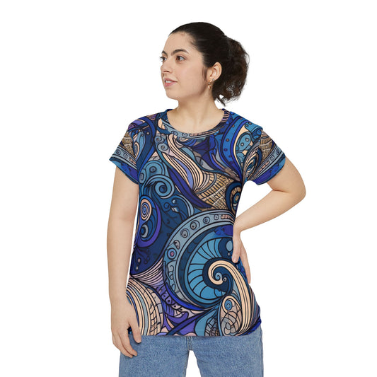Abstract Print Shirt