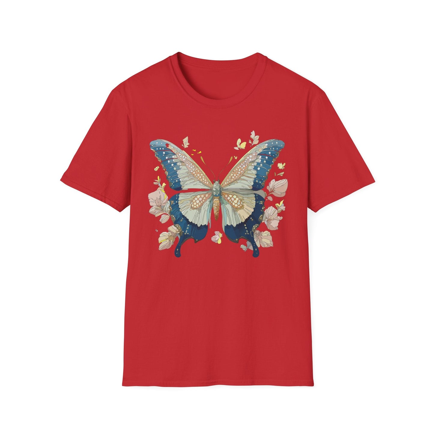 Butterfly Shirt Unisex T Shirt Monarch Butterfly Softstyle Gildan 100 Cotton Tee
