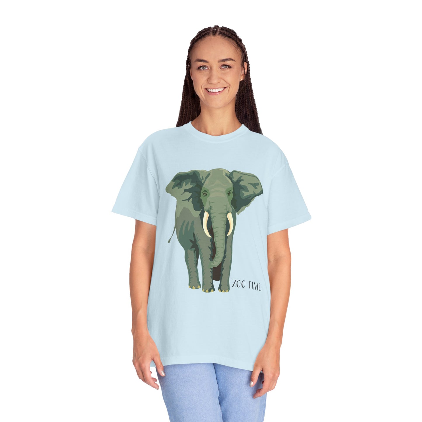 Unisex T-shirt with animal prints