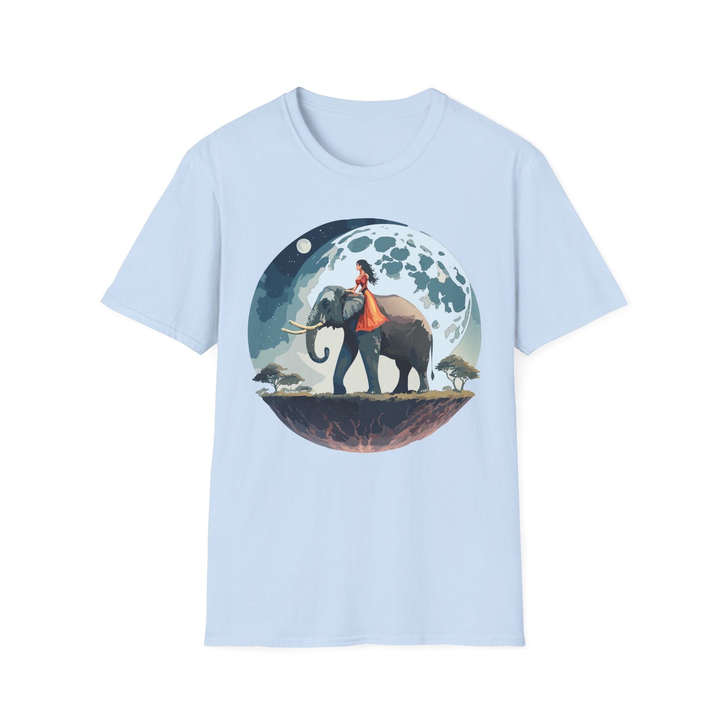 Womens Graphic T Shirt Art Design Tee SoftStyle Gildan 64000 100 Percent Ring Spun Cotton Comfort