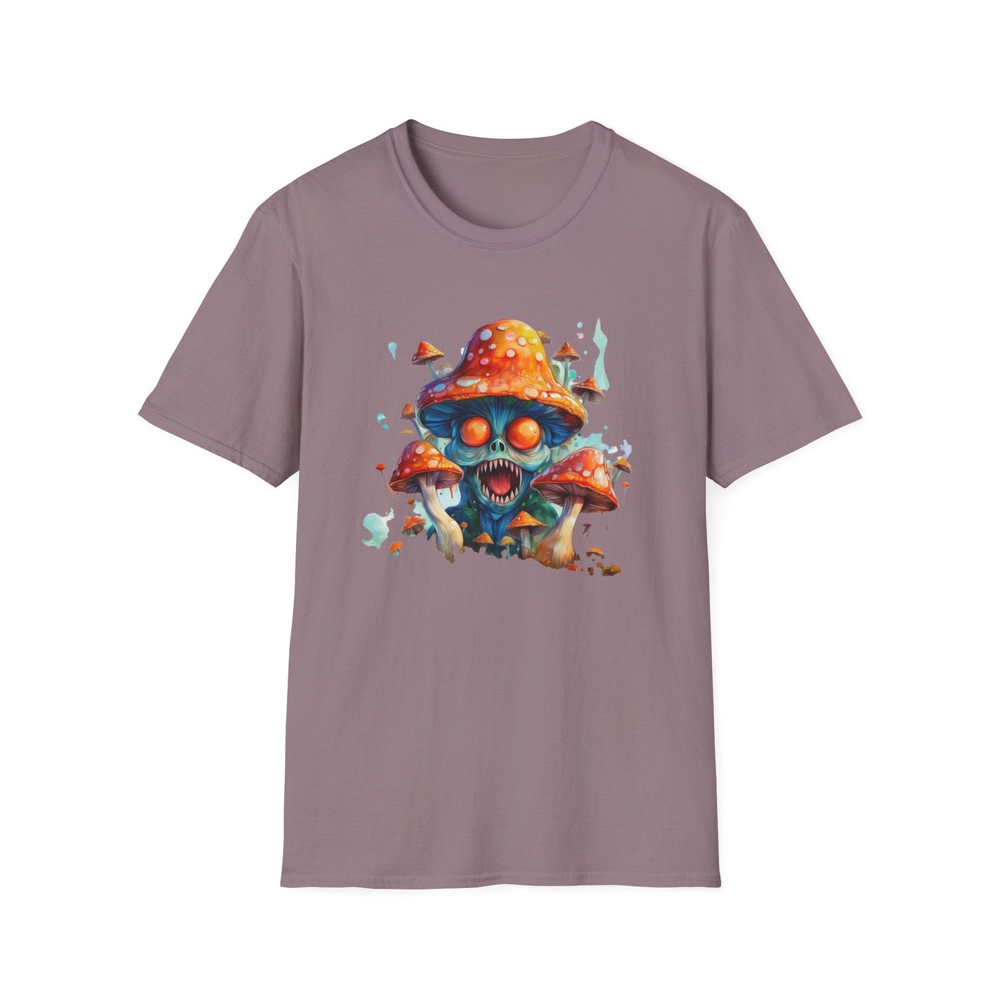 Mashroom Tee Shirt Unisex Softstyle 64000 Graphic Tee Funny Mashroom Design Gift