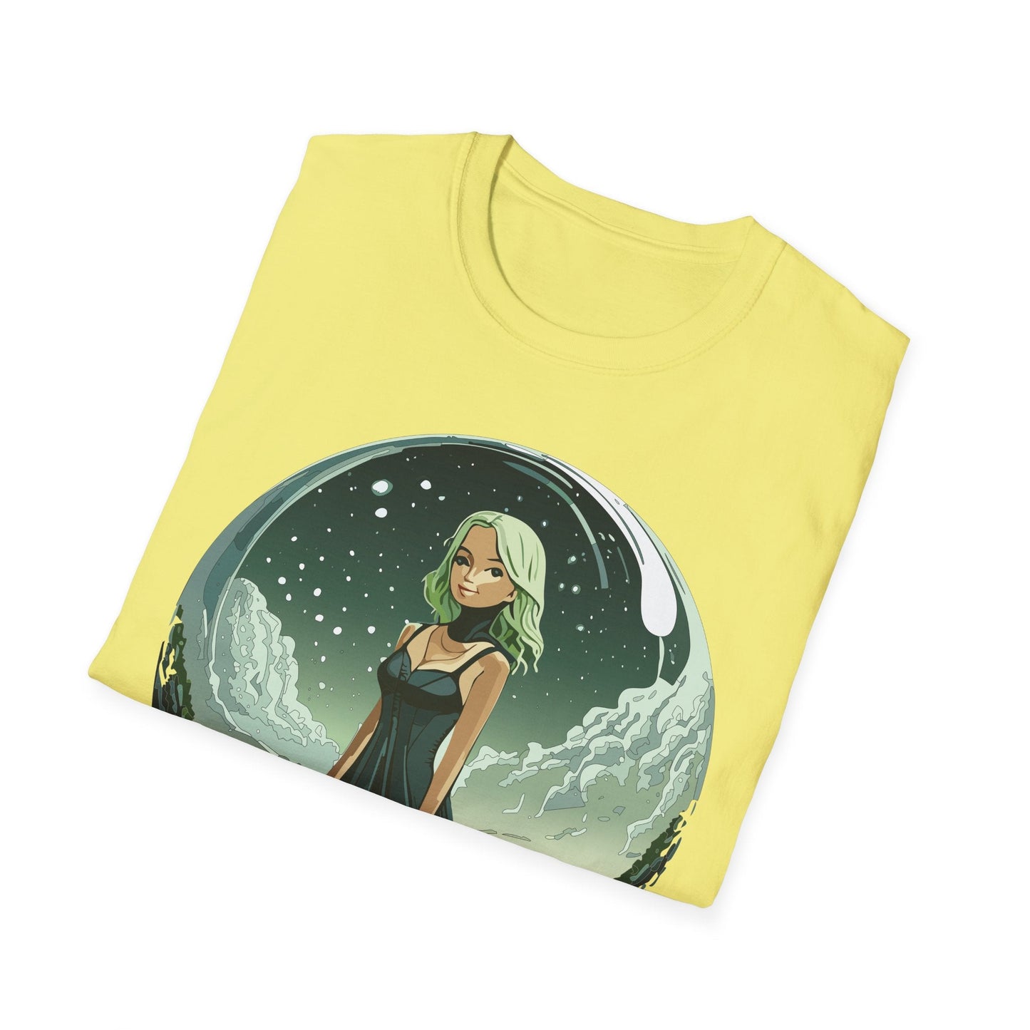 Womens Graphic T Shirt Art Design Tee Ladies Short Sleeve Softstyle 64000 Cotton Ring Spun
