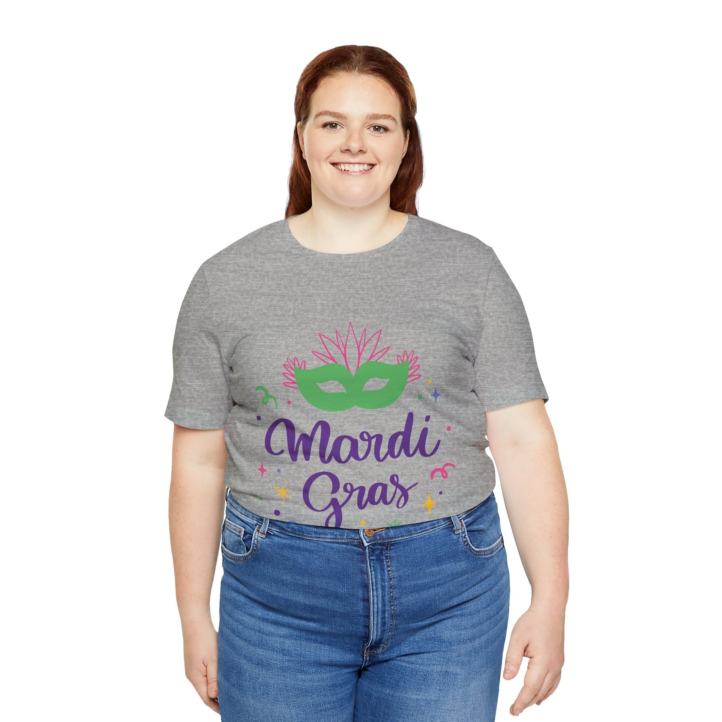 Unisex Cotton Tee Shirt for Mardi Gras