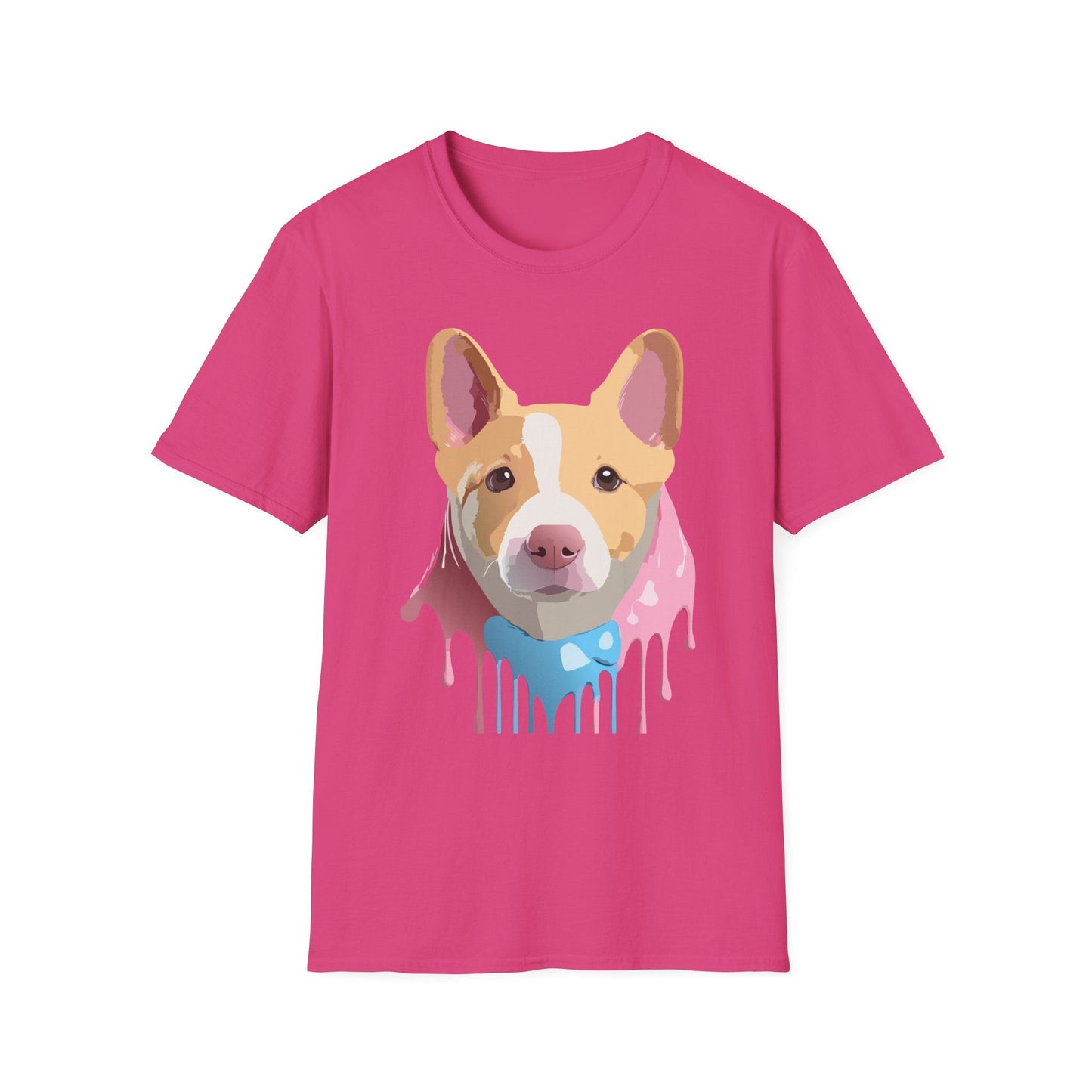 Dog Shirt Unisex Animal Print Tee Cotton T Shirt For Pet Lovers