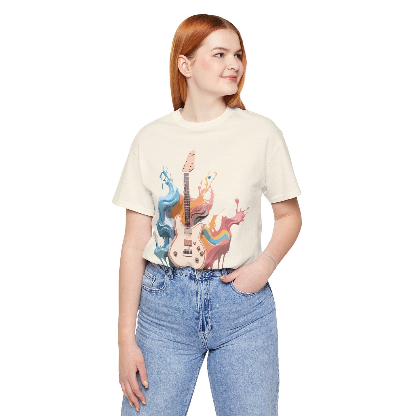 Music T Shirt Unisex Graphic Tee Featuring Original Adelpha Artwork Vintage Inspired Design
