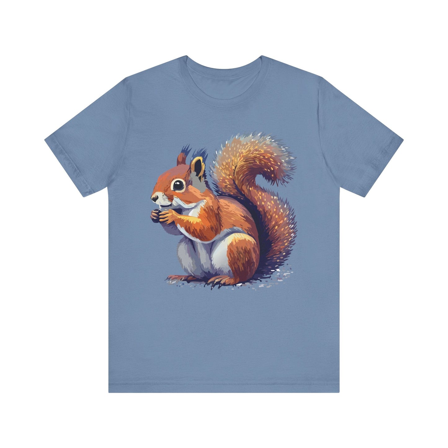 Unisex Animal Print Tee Shirt With Wild Animals Artwork Gildan Softstyle 64000 Cotton