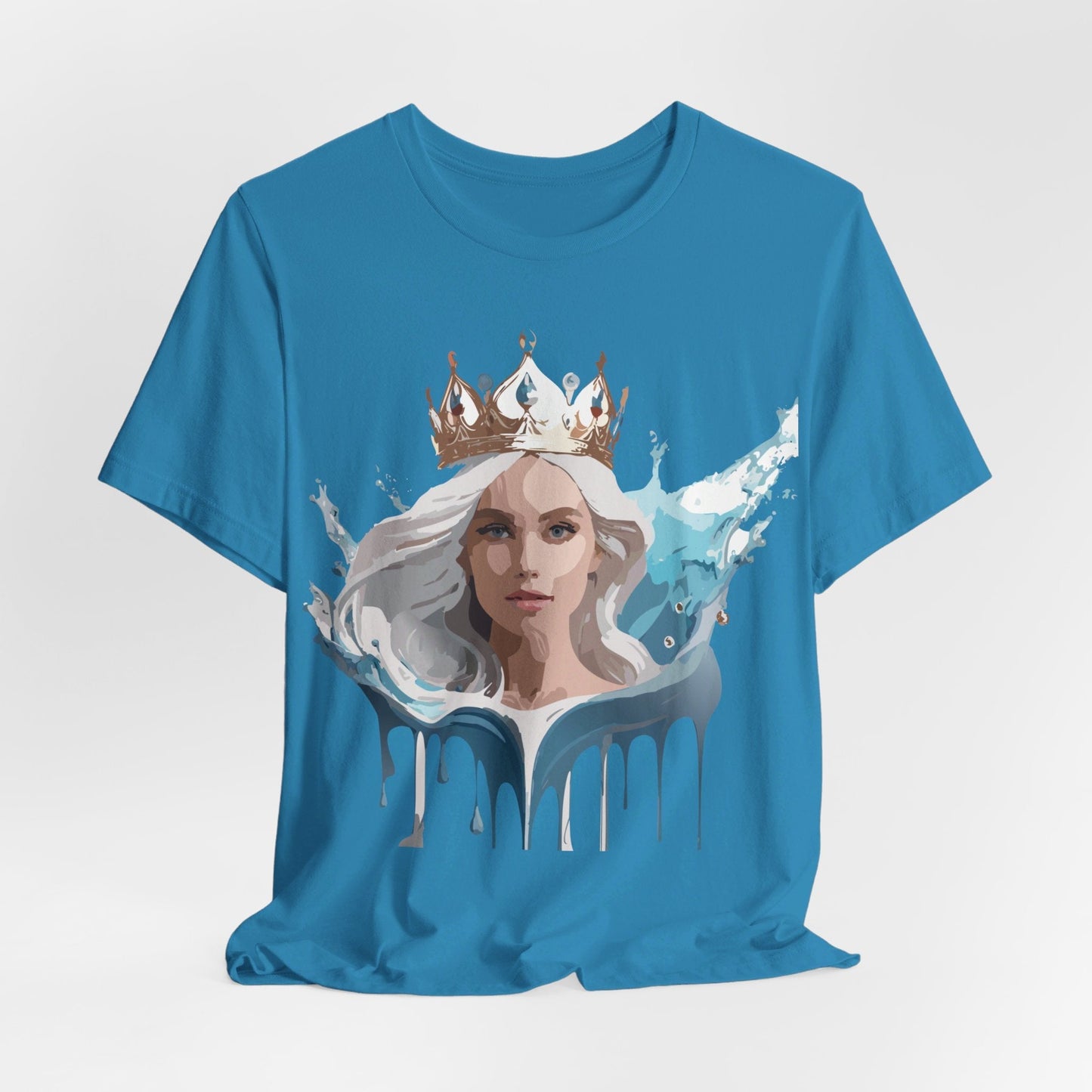 Queen Graphic T Shirt Unisex Jersey Short Sleeve Tee With Vintage Inspired Artwork Adelpha