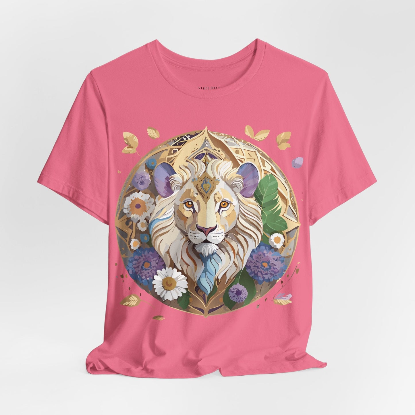 Adelpha Graphic Tee Unisex Medallion Shirt Vintage Inspired Art Design Short Sleeve