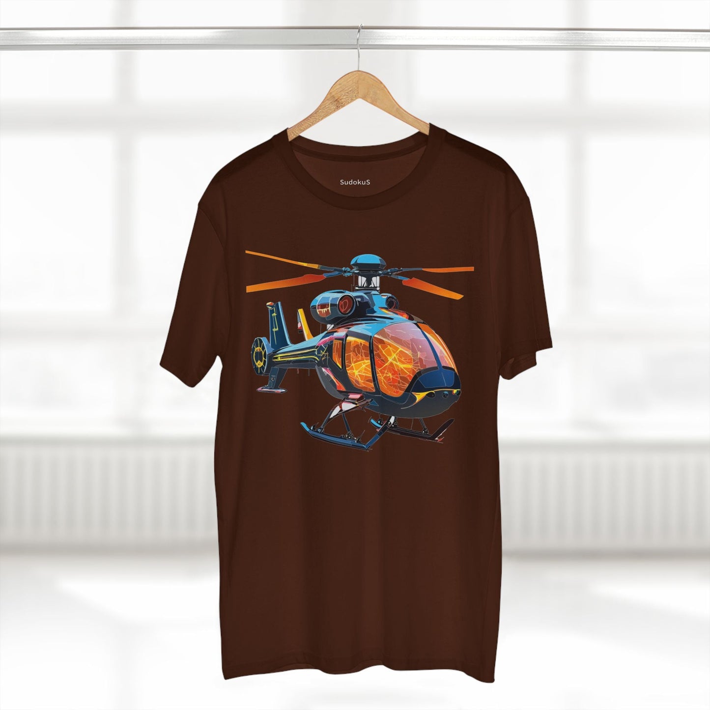 Chopper Graphic Unisex 100 Cotton Staple Tee 5