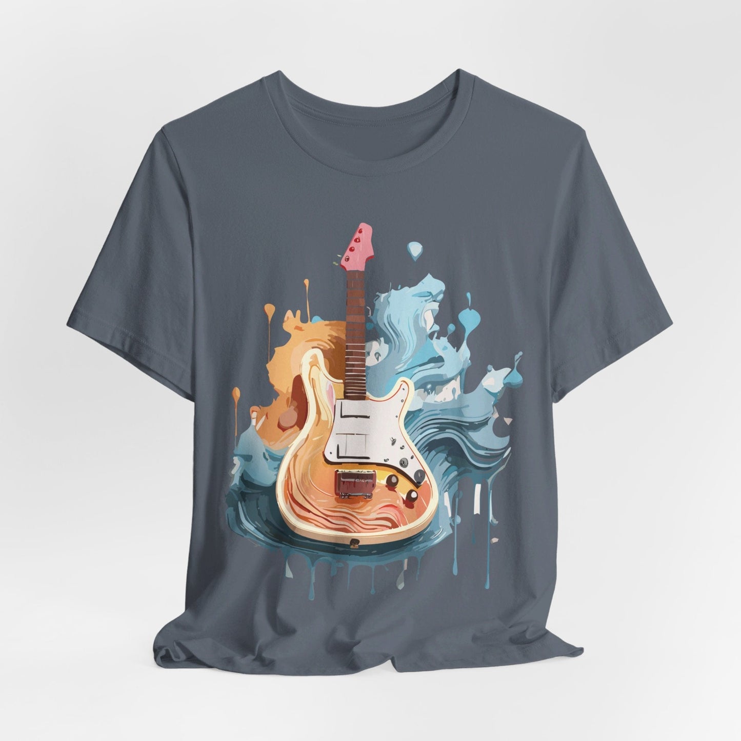Music T Shirt Graphic Tee Unisex Short Sleeve Vintage Inspired Artwork Adelpha Collection
