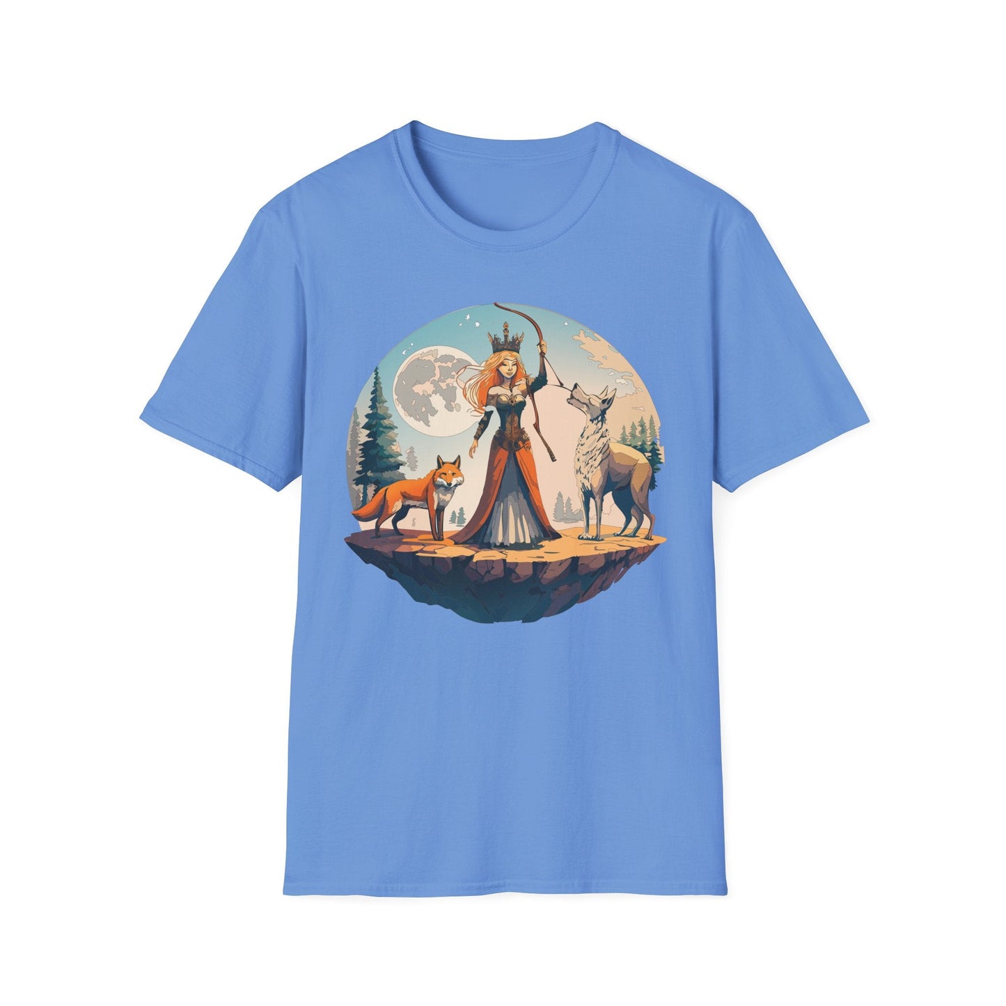 Womens Graphic T Shirts Art Design Shirt Softstyle Gildan 64000 Unisex Tee Ring Spun Cotton
