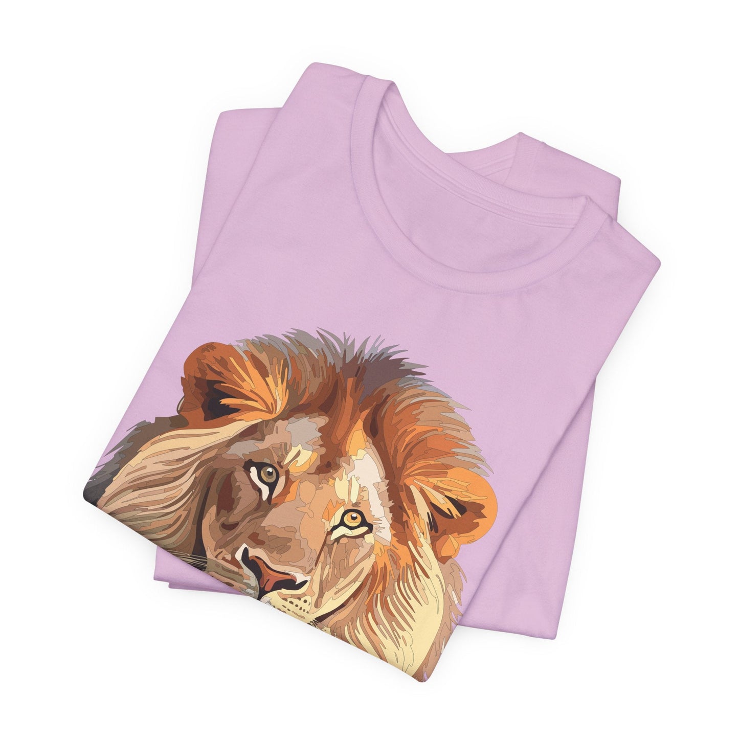 Unisex Animal Graphic Tee Shirt With Wild Animals Art Design For Everyday Wear Casual