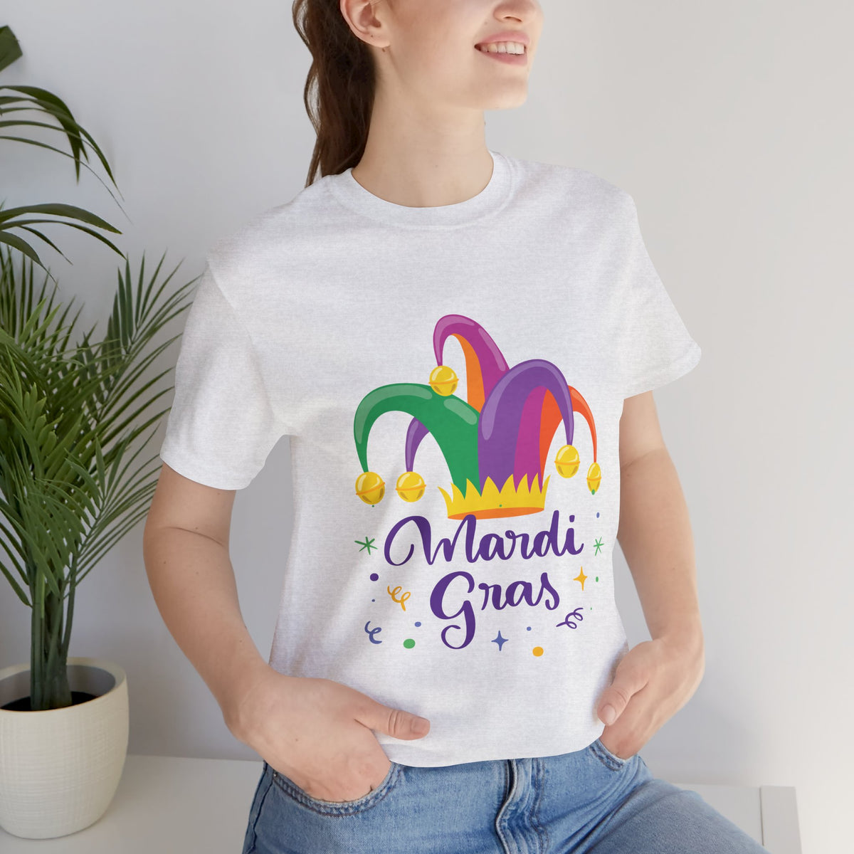 Camiseta unisex de algodón para carnaval