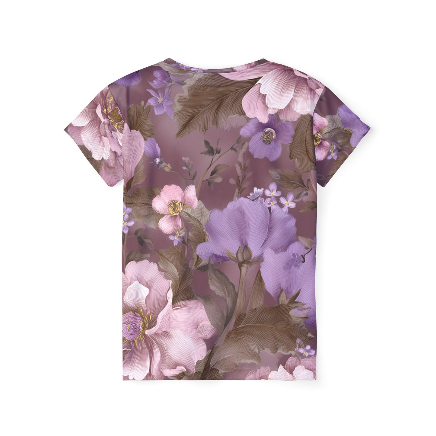 Women Poly Shirt with Floral Print F300
