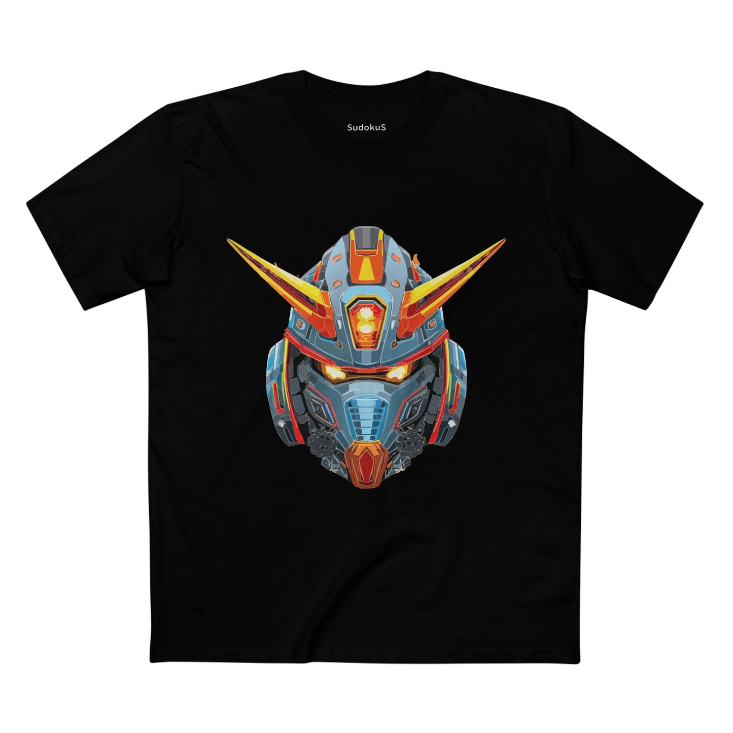 Cyborg Robot Graphic Unisex 100 Cotton Staple Tee 13