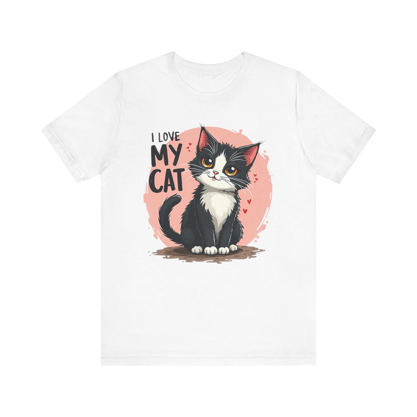 I Love My Cat Shirt, Cat Tee Shirt, Funny Kitty T-Shirt, Kitty Top, Animal Tees, Funny Animal T-Shirt, Graphic Tee
