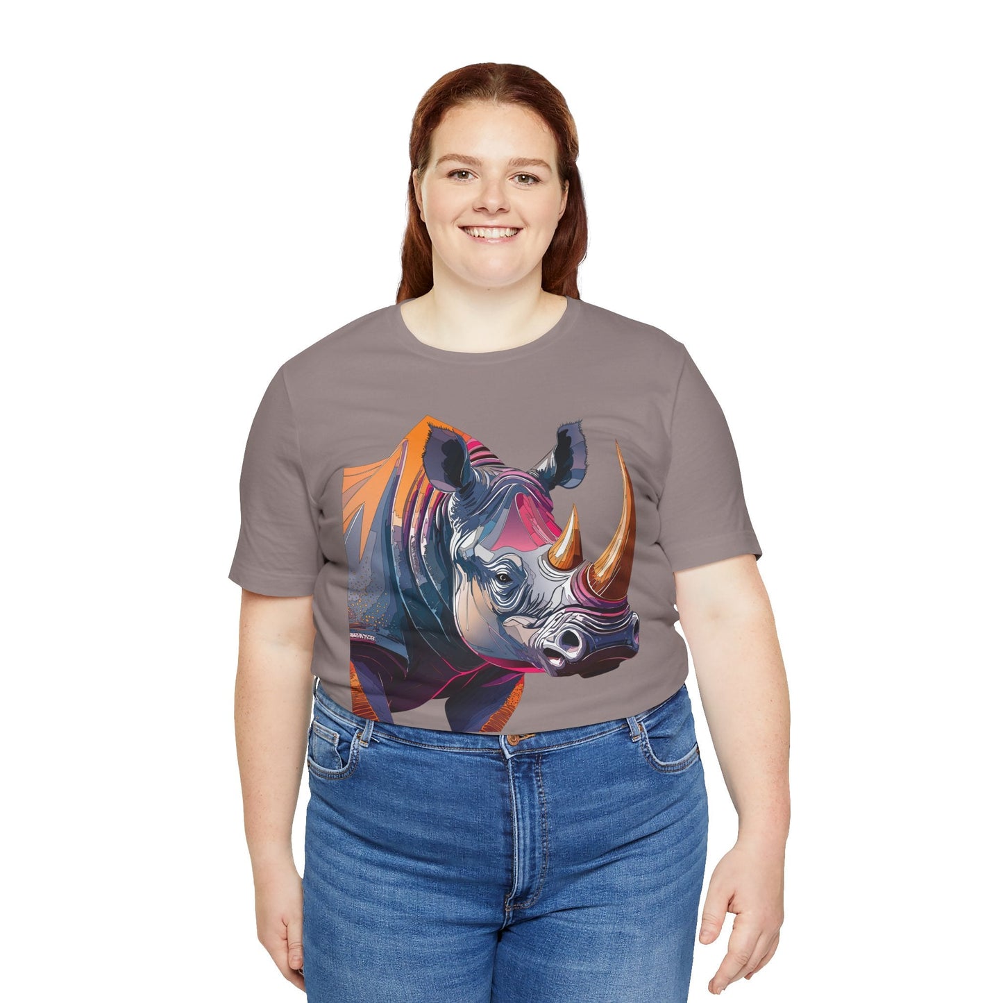 Unisex Animal Print Tee Shirt Featuring Wild Animals Art Design For Everyday Wear