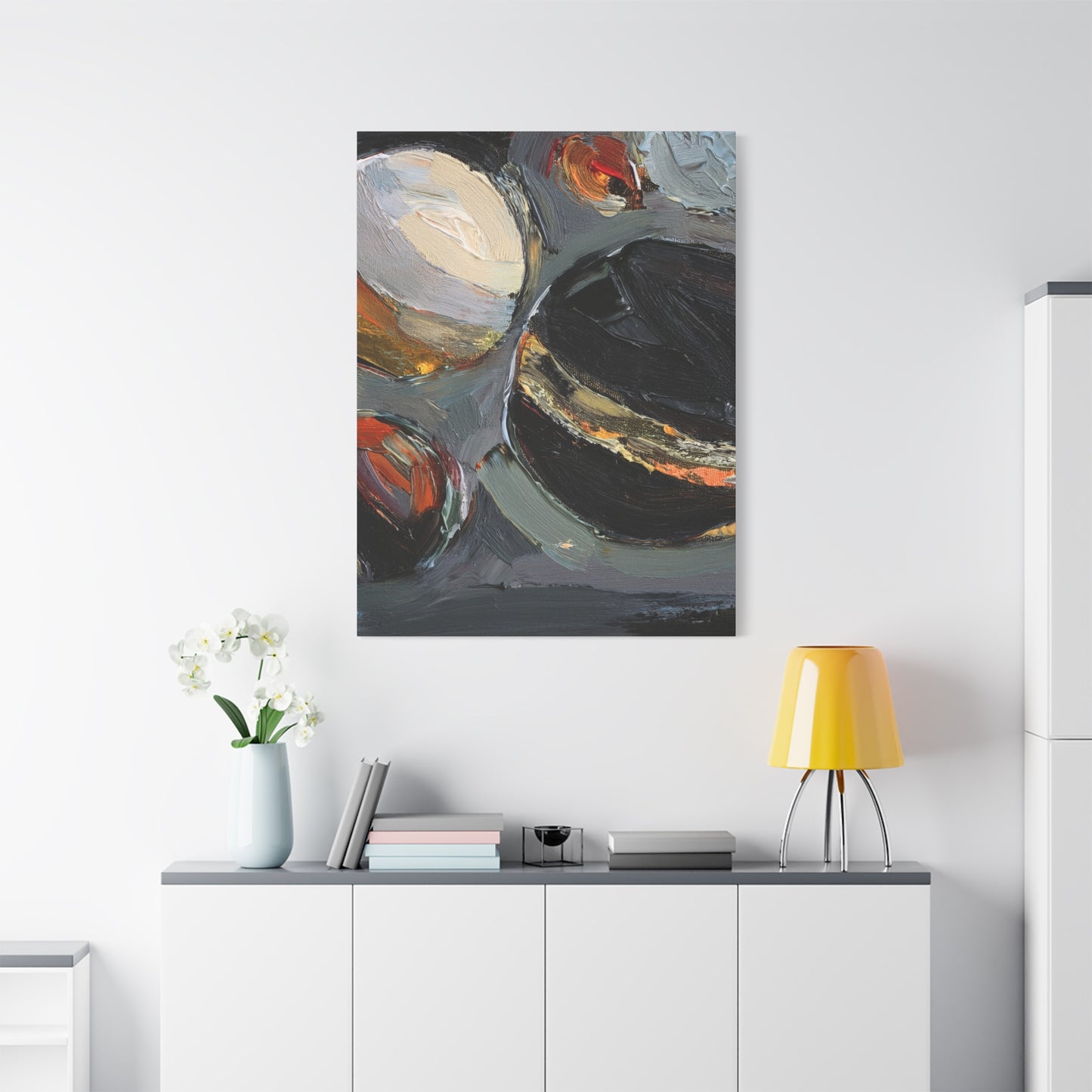 Abstract Oil Painting Print Canvas 20x24,20x30,24x30 24x32,24x36,30x40 32x48,36x48,40x60 Pine-Wood Inner Frame ABS-71