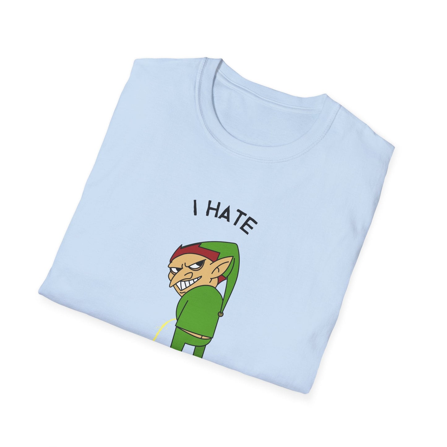 Unisex Easter T Shirt With Art Design Softstyle 100 Percent Ring Spun Cotton Lightweight Tee