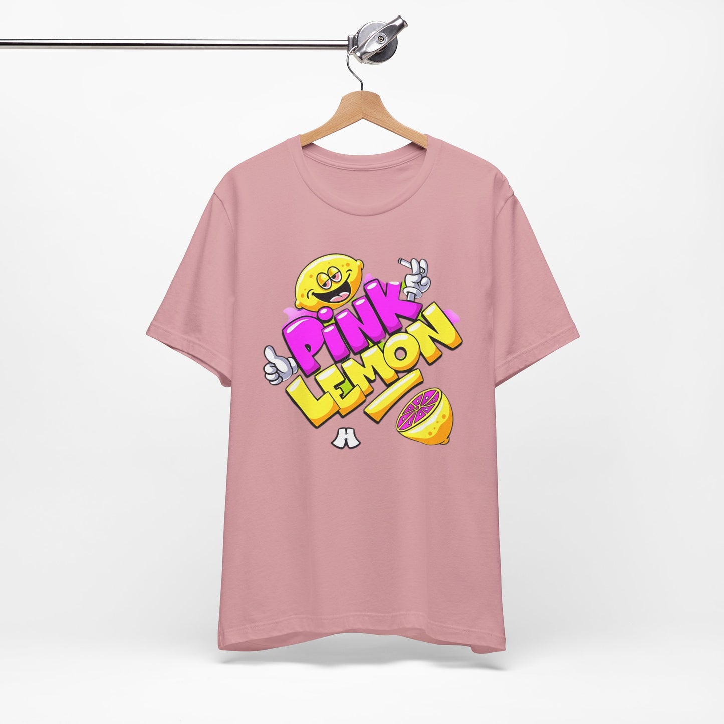 Lemon Graphic Tee, Graphic T-Shirt, Funny Lemon Shirt, Cute Cartoon Tees, Art T-Shirt, Art Design Tees