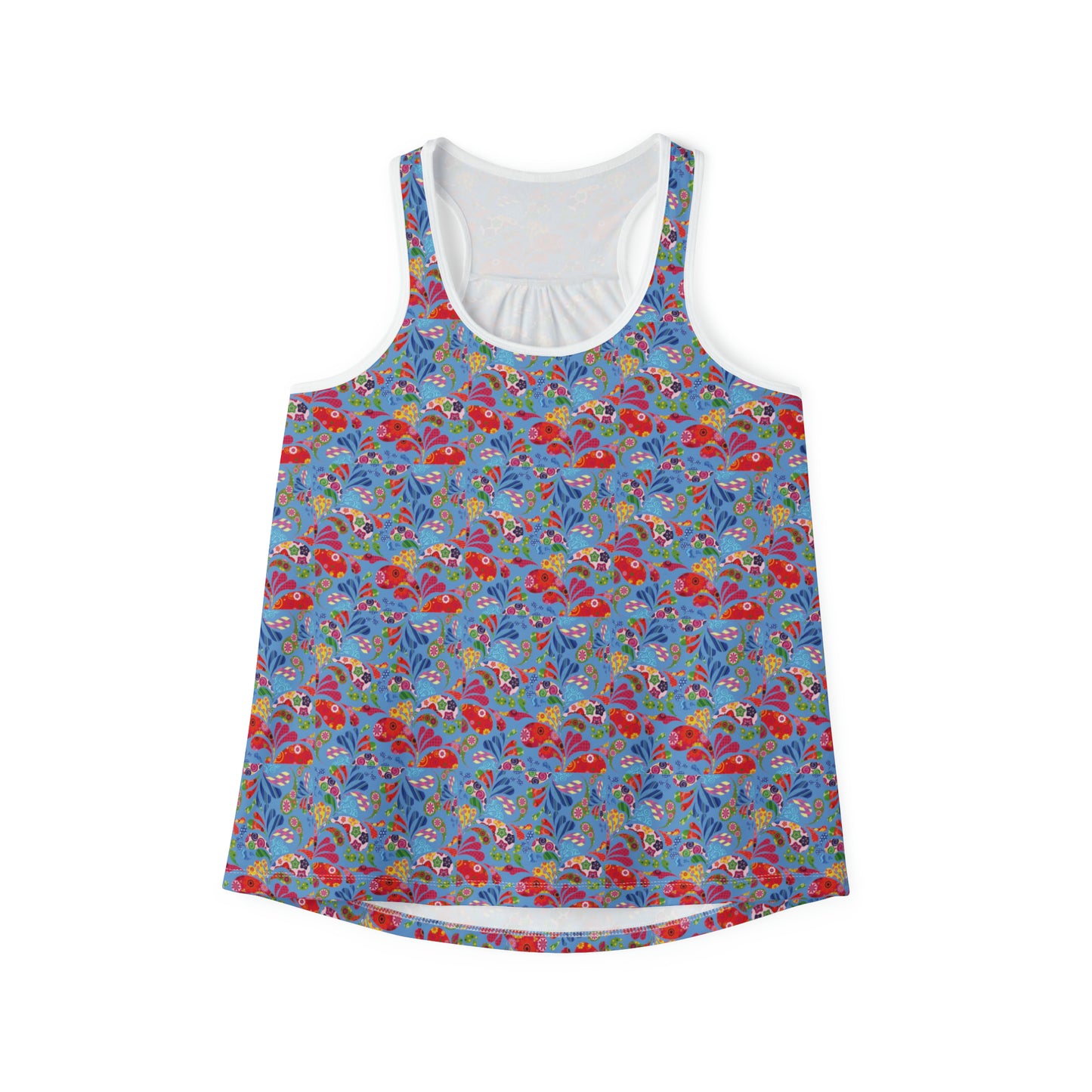 Summer Tank Top with floral prints